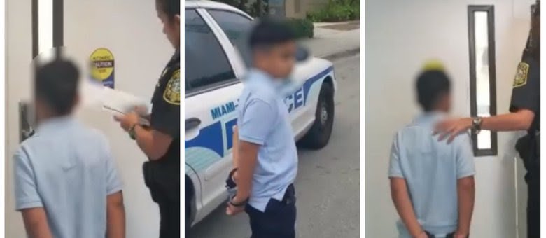 EUA: garoto de 7 anos é algemado e detido após agredir professora