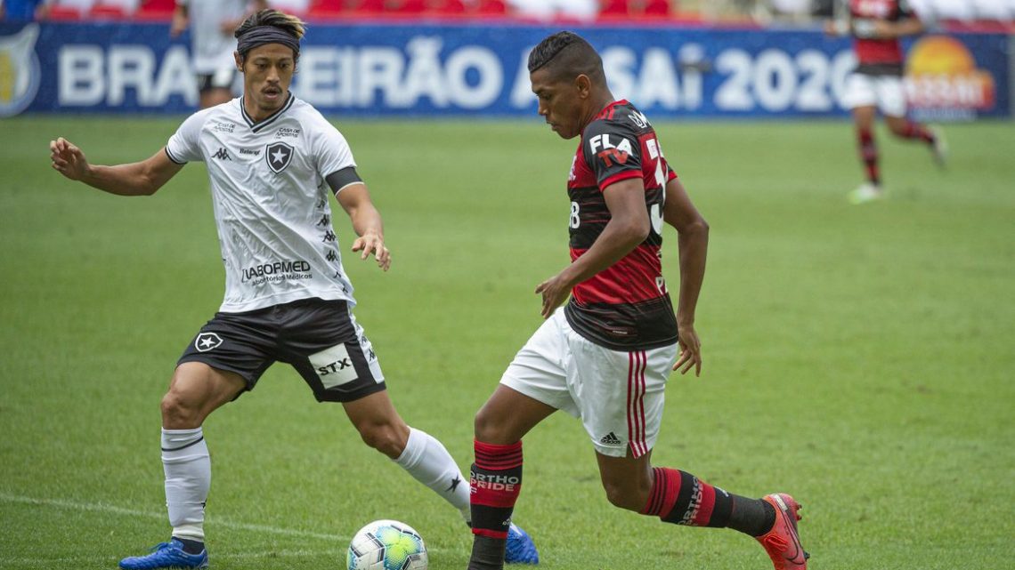 Brasileiro: Flamengo arranca empate com Botafogo no último minuto