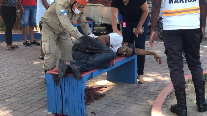 Homem é morto e outro fica ferido após uma briga no centro em Maricá-RJ
