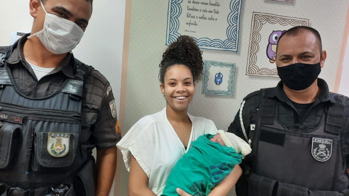 BPRv ajuda gestante no nascimento de um bebê, em São Gonçalo.