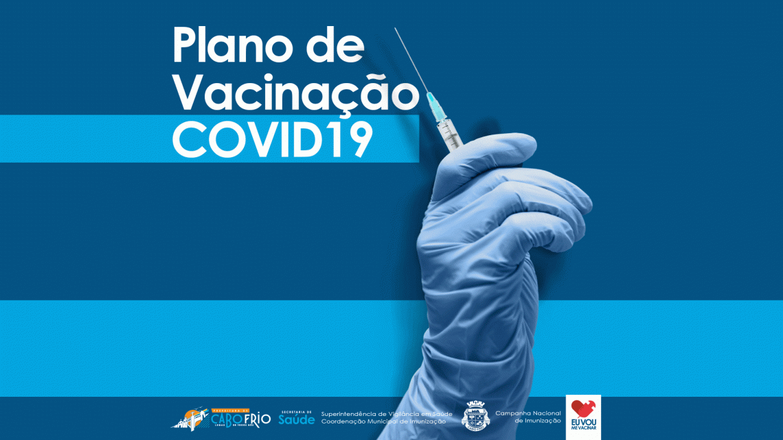 Prefeitura divulga Plano de Vacinação Covid-19 em Cabo Frio-RJ