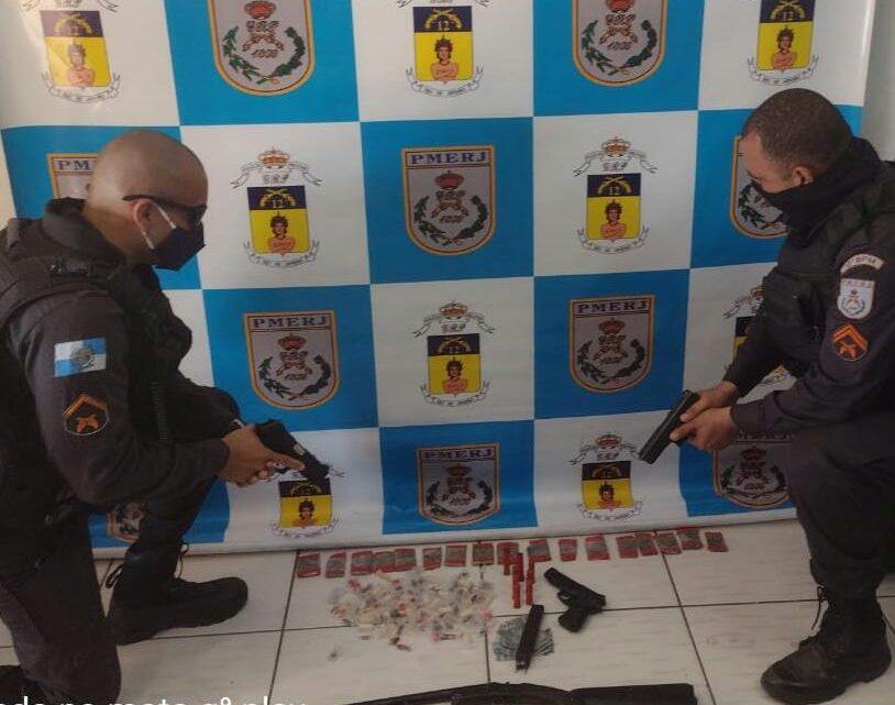 Maricá: Arma e munição são apreendidas em Pindobas Maricá: Arma e munição são apreendidas em Pindobas