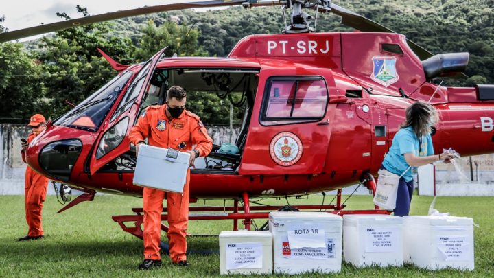 Itaboraí recebe 11ª entrega de vacina contra Covid-19