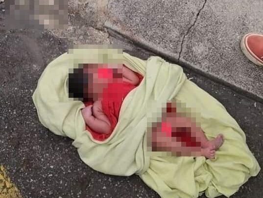 Recém-nascida é deixado na entrada do hopsital em São Gonçalos