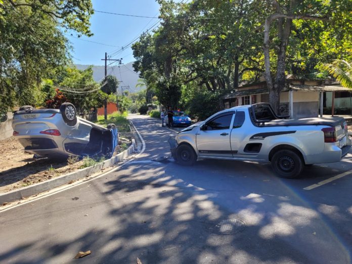 Maricá: Acidente no Recanto de Itaipuaçu deixa três feridos