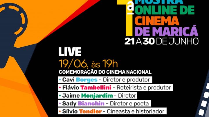 Cultura realiza Live de abertura da I Mostra Online de Cinema de Maricá