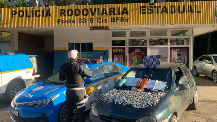 Trio é presos transportando drogas para Búzios na Região dos Lagos