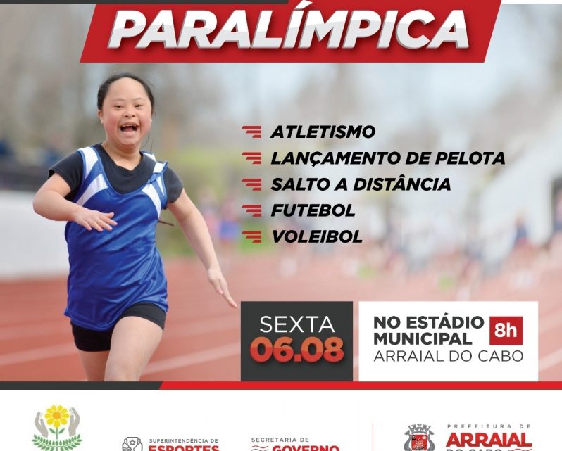 Gincana paralímpica na próxima sexta no Estádio Municipal Gincana paralímpica na próxima sexta no Estádio Municipal