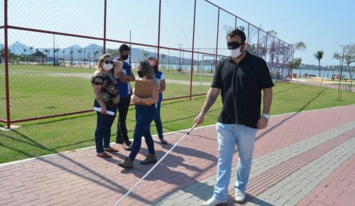 Prefeitura e Firjan realizam dinâmica de acessibilidade no Parque Nanci