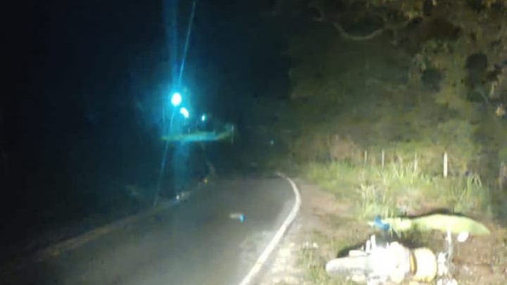 Acidente de moto deixa um morto na RJ 118 em Ponta Negra