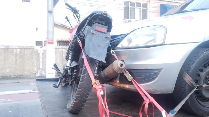 Homem é preso com moto roubada em Maricá