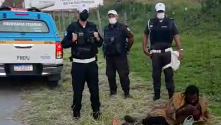 Homem que estava desaparecida e encontrado nas margens da RJ 106 em Maricá