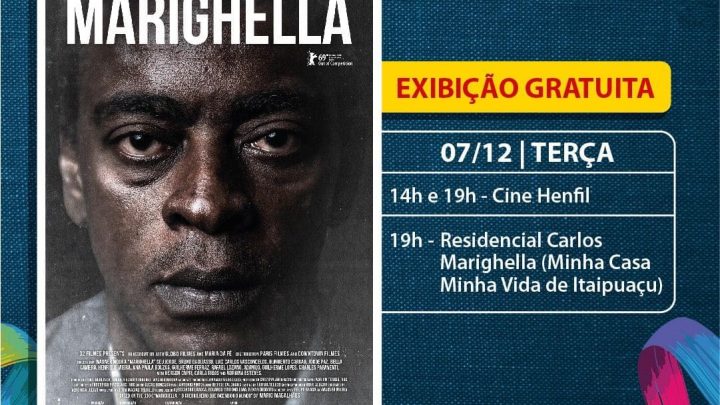 Prefeitura de Maricá exibe “Marighella” de graça para população nesta terça-feira (7)