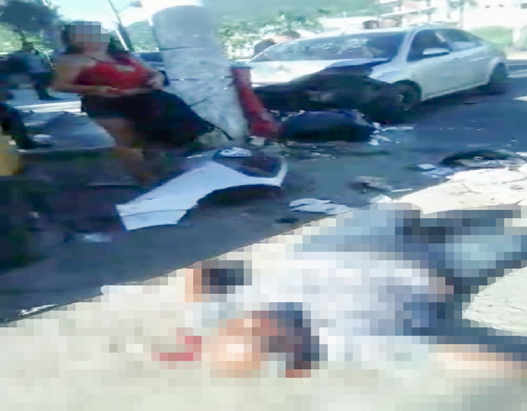 Acidente deixa um morto e quatro feridos em Maricá Acidente deixa um morto e quatro feridos em Maricá