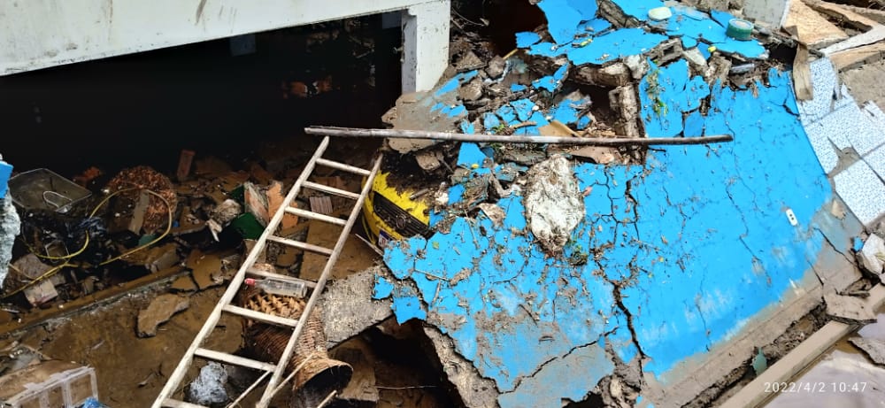 Tempestade causa prejuízos em Maricá