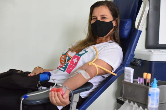 Campanha de doação de sangue mobiliza 124 pessoas em Maricá Campanha de doação de sangue mobiliza 124 pessoas em Maricá