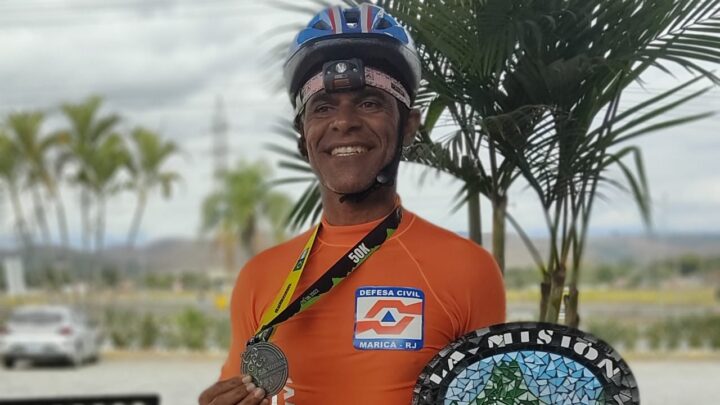 Agente da Defesa Civil de Maricá conquista quarta colocação em ultramaratona