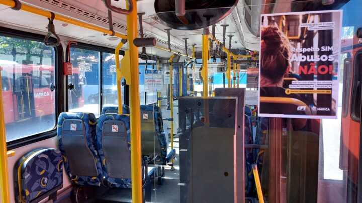 Prefeitura de Maricá lança campanha contra assédio em transporte público