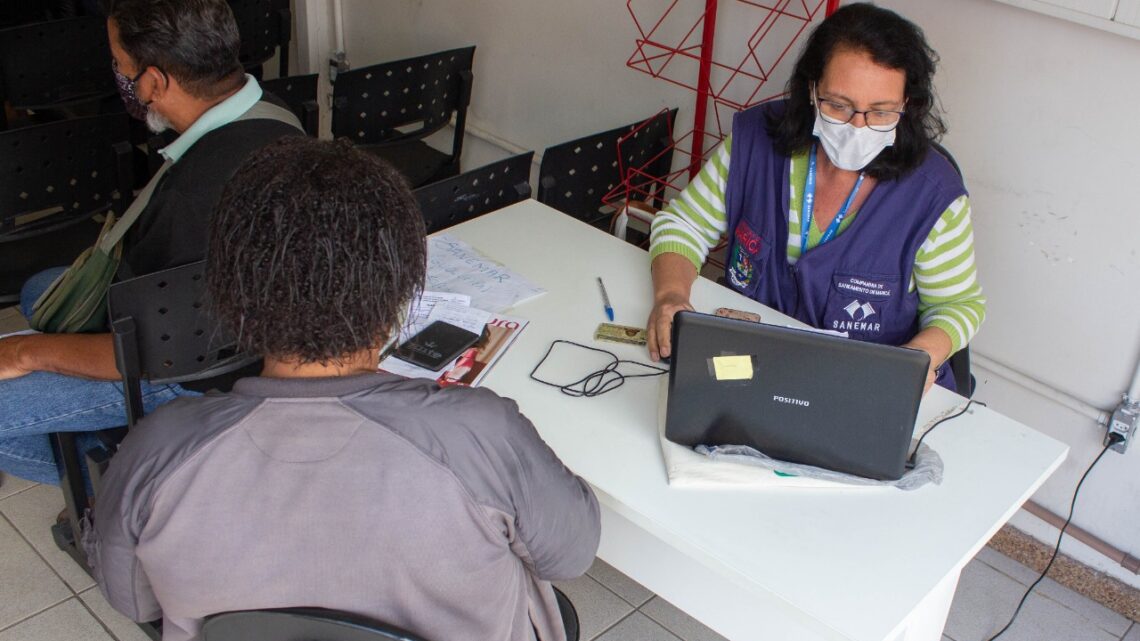 Prefeitura cadastra moradores em situação de vulnerabilidade para benefício em programas sociais de saneameto Prefeitura cadastra moradores em situação de vulnerabilidade para benefício em programas sociais de saneameto