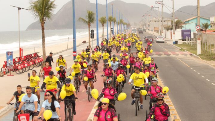 Passeio ciclístico encerra a Semana Nacional do Trânsito￼