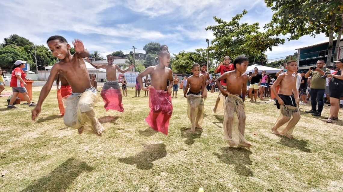 Prefeitura comemora o Dia das Crianças com Caravana Mais Esporte e Lazer no Parque Linear do Flamengo Prefeitura comemora o Dia das Crianças com Caravana Mais Esporte e Lazer no Parque Linear do Flamengo