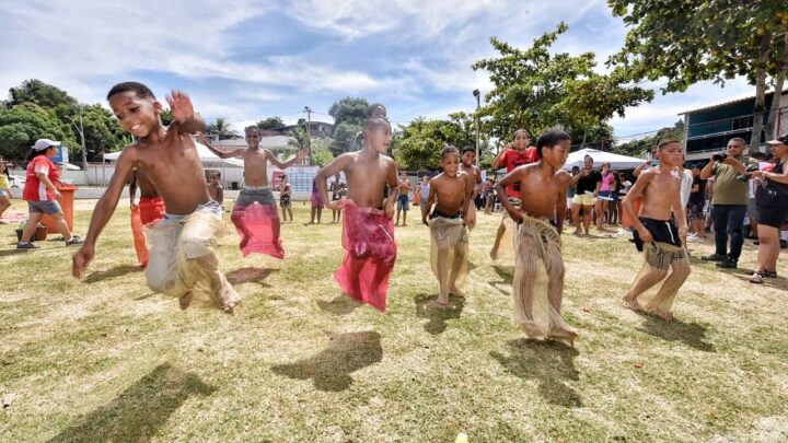 Prefeitura comemora o Dia das Crianças com Caravana Mais Esporte e Lazer no Parque Linear do Flamengo