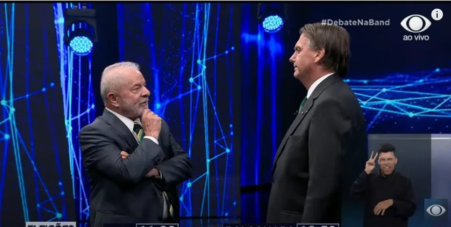 Debate na Band: Lula e Bolsonaro chamam um ao outro de ‘mentiroso’, com ataques sobre pandemia, corrupção e fake news Debate na Band: Lula e Bolsonaro chamam um ao outro de ‘mentiroso’, com ataques sobre pandemia, corrupção e fake news