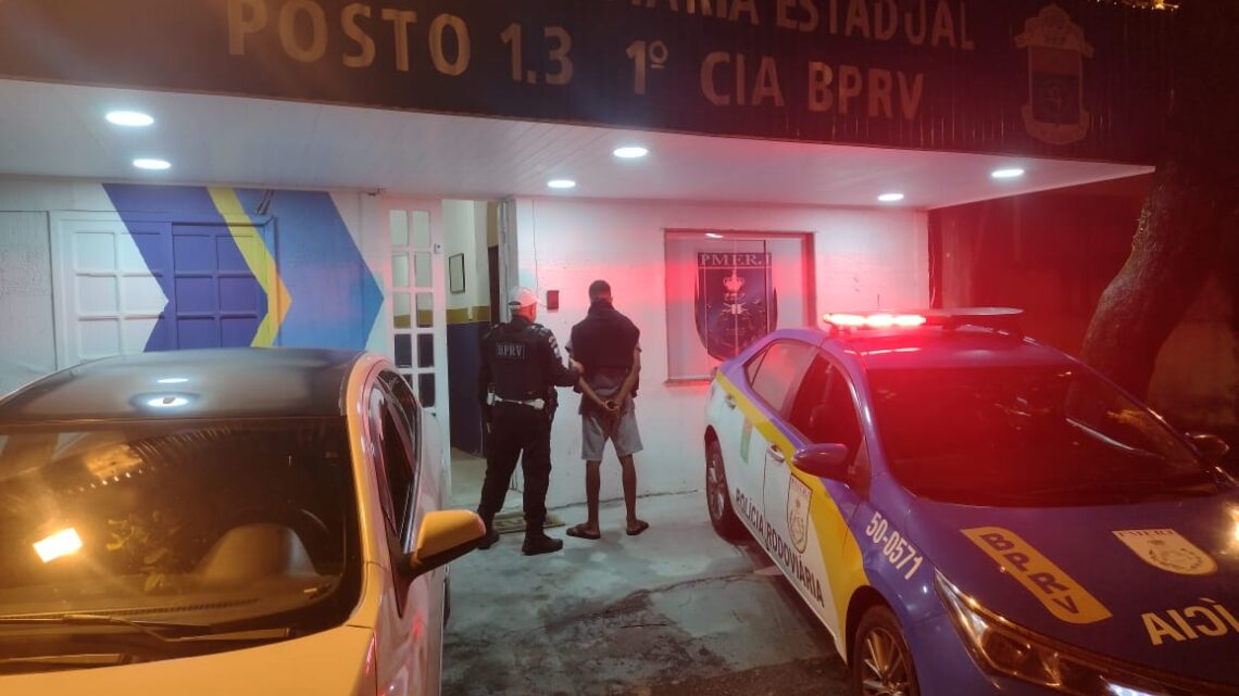 BPRv de Boa Esperança prende um homem com mandado de prisão aberto BPRv de Boa Esperança prende um homem com mandado de prisão aberto