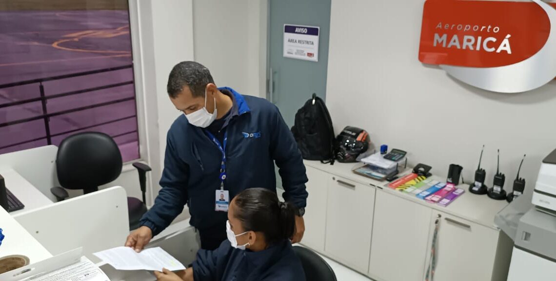 Aeroporto de Maricá terá uso obrigatório de máscaras de proteção facial após determinação da Anvisa