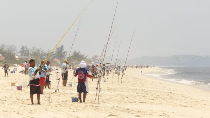 Setenta duplas disputaram a Final do Circuito de Pesca em Maricá