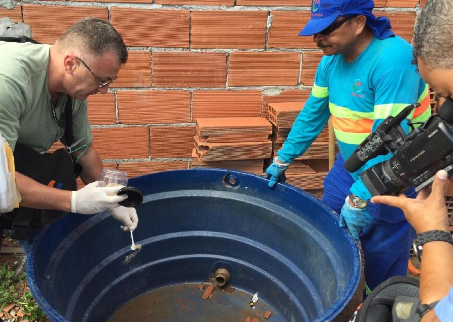 COMBATE À DENGUE: AGENTES DA SERRA REFORÇAM FISCALIZAÇÃO NA ORLA COMBATE À DENGUE: AGENTES DA SERRA REFORÇAM FISCALIZAÇÃO NA ORLA