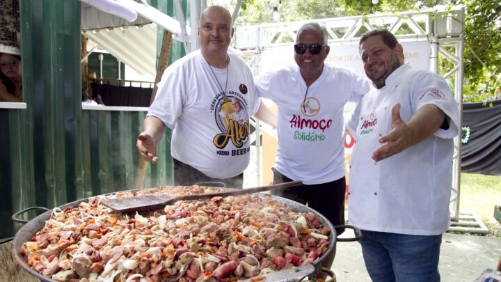 Barra de Maricá recebe Almoço Solidário