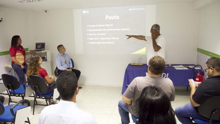 Delegacia de Polícia de Maricá participa de ciclo de reuniões do projeto Segurança 4.0