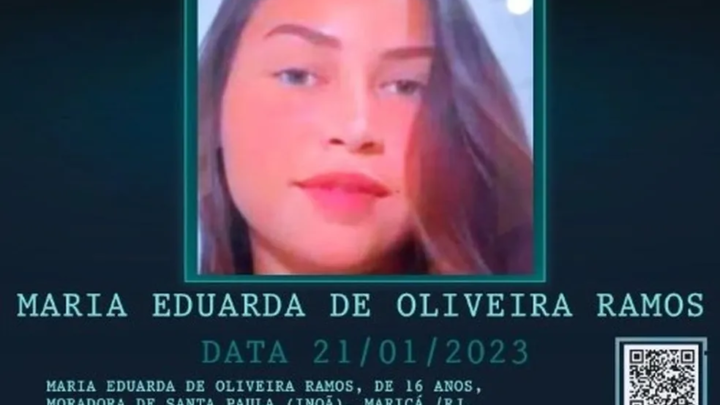 Corpo de adolescente desaparecida há 9 dias é encontrado em estrada de Maricá, no RJ