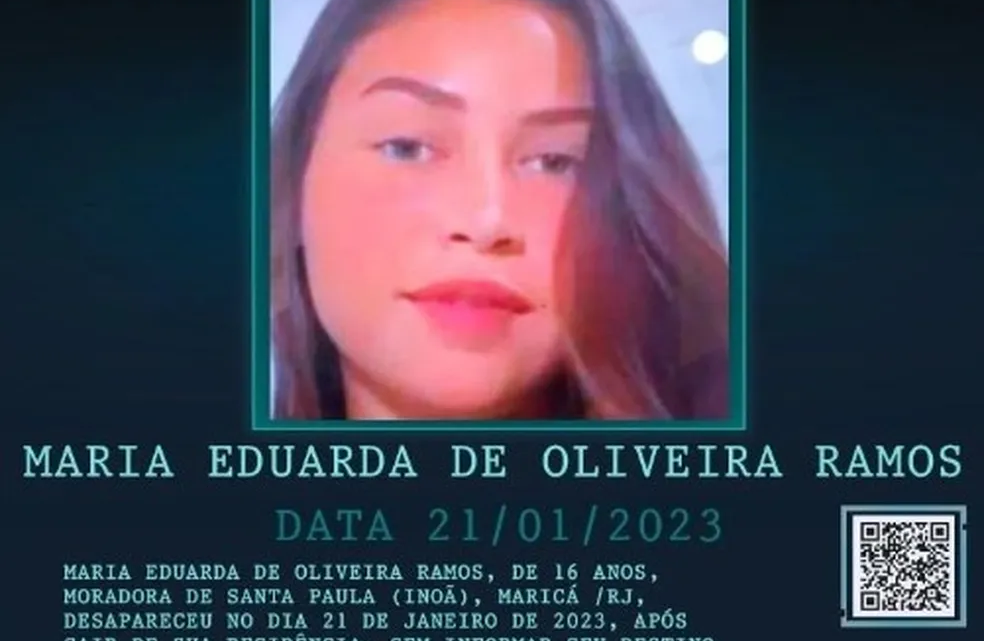 Corpo de adolescente desaparecida há 9 dias é encontrado em estrada de Maricá, no RJ Corpo de adolescente desaparecida há 9 dias é encontrado em estrada de Maricá, no RJ
