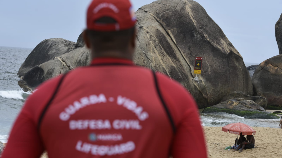 Defesa Civil emite alerta de mar agitado em Maricá nesta quarta-feira (22/02)