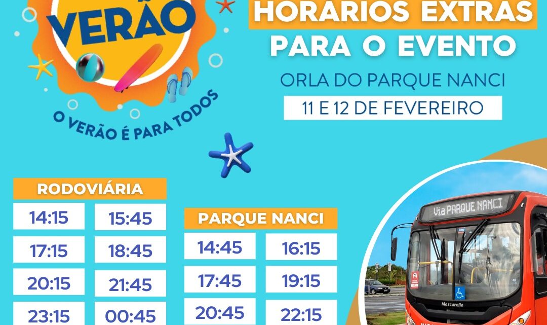 EPT divulga horários extras da linha E13 neste fim de semana (11 e 12/02)