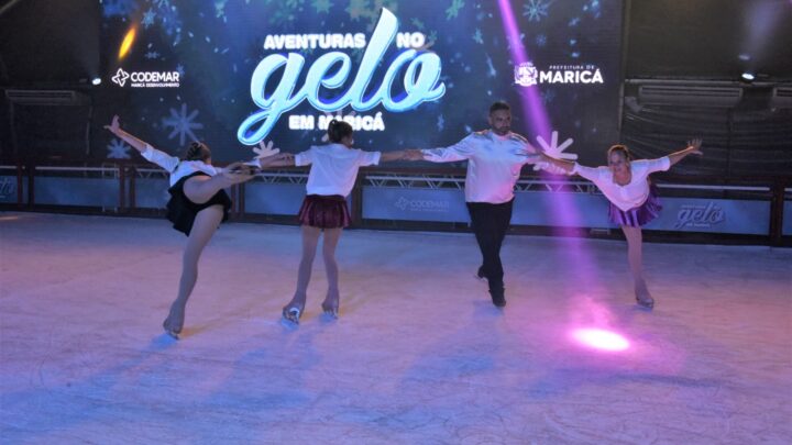 Aventuras no Gelo exibe espetáculos artísticos para crianças e adultos