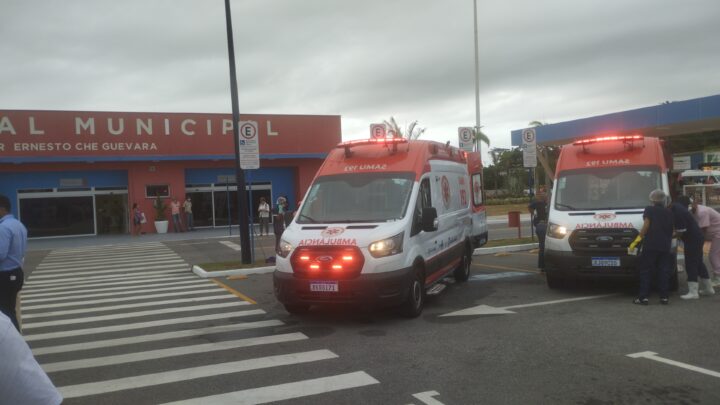 Cerimônia de entrega de ambulâncias do Samu  