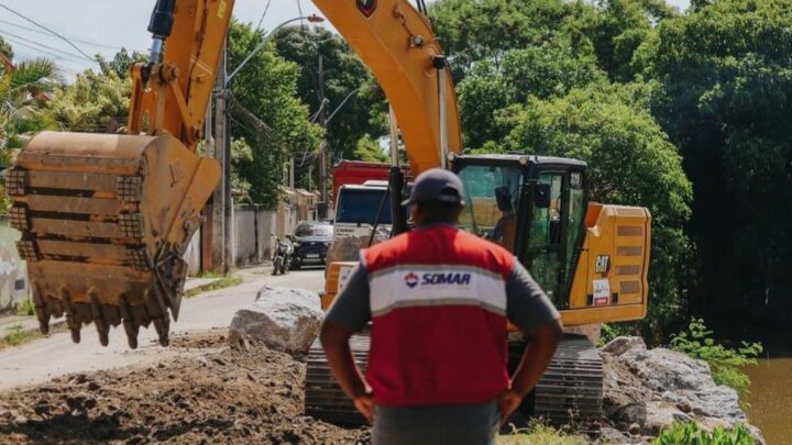 Prefeitura de Maricá avança com obras de infraestrutura em diversos bairros da cidade