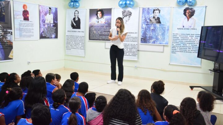 Prefeitura realiza a exposição “Mulheres da Ciência” para alunos da rede pública