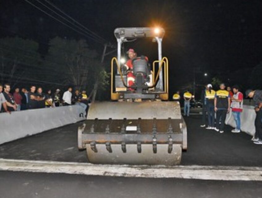 Prefeitura libera acesso pela nova ponte da Mumbuca Prefeitura libera acesso pela nova ponte da Mumbuca