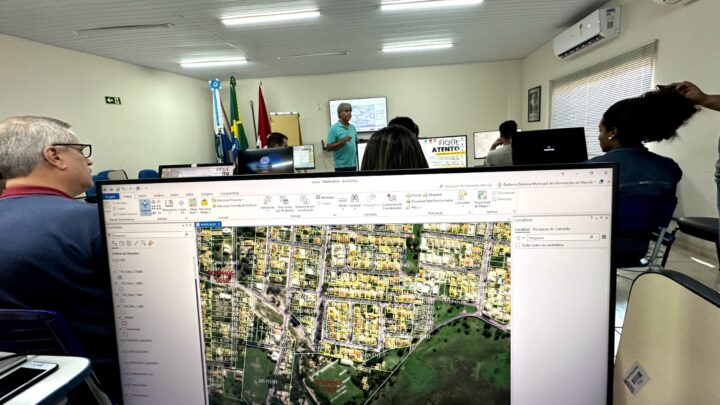 Servidores são capacitados em Geoprocessamento