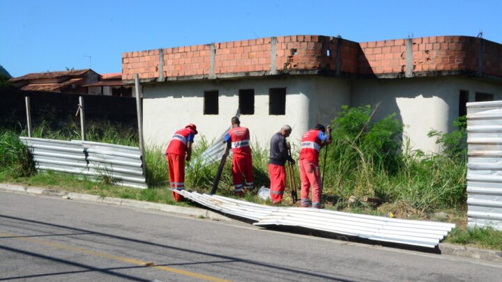 Prefeitura retoma obra da Unidade de Saúde da Família de São Bento da Lagoa, em Itaipuaçu