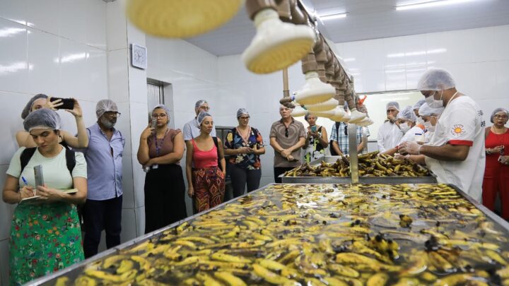 Representantes do projeto Diálogos Brasil-Europa conhecem iniciativas de segurança alimentar de Maricá