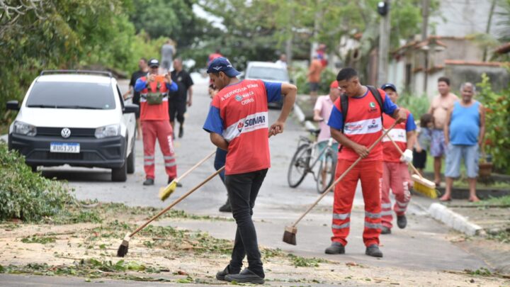 Maricá atua desde a madrugada de hoje nas áreas atingidas pela chuva em Itaipuaçu
