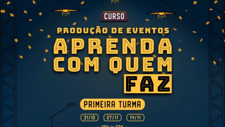 Maricá 2030 promove curso de produção de eventos