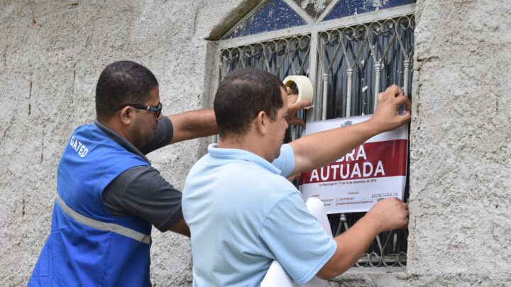Gated fiscaliza construções irregulares no Jardim Interlagos
