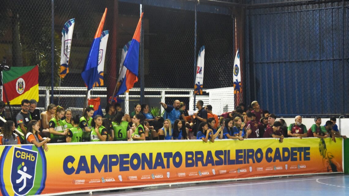 Campeonato Brasileiro Cadete de Handebol começou nesta terça-feira (14/11) na Arena Flamengo