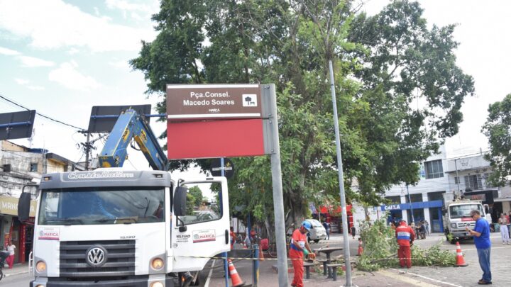 Prefeitura de Maricá inicia obra na Praça do Turismo